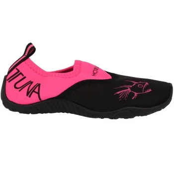 image of Hot Tuna Childrens Aqua Water Shoes - Black/Hot Pink