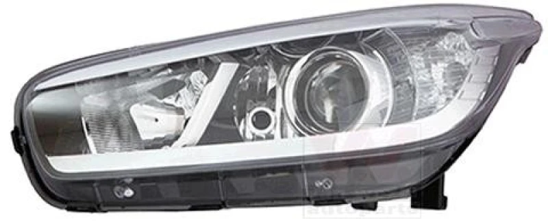 Image of VAN WEZEL Headlight VAN WEZEL 8356961
