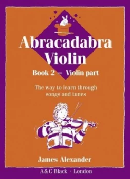 Image of Abracadabra Violin. Book 2 Violin Part by James Alexander Paperback