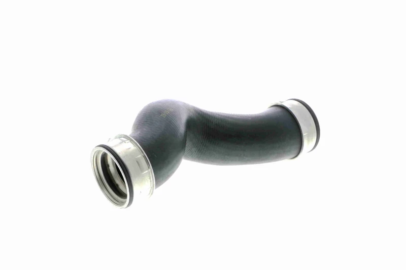 Image of VAICO V10-2696 Turbocharger Hose Rubber with fabric lining, Q+, original equipment manufacturer quality Rubber with fabric lining Charger Intake Hose