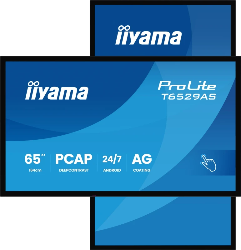 Image of iiyama T6529AS-B1AG Signage Display Kiosk design 163.8cm (64.5")