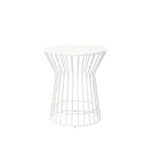 image of Novogratz Roberta Side Table - White