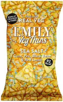 image of Emily Crisps Sea Salt Veg Thins - 23g x 24