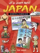 Image of lets learn about japan activity and coloring book