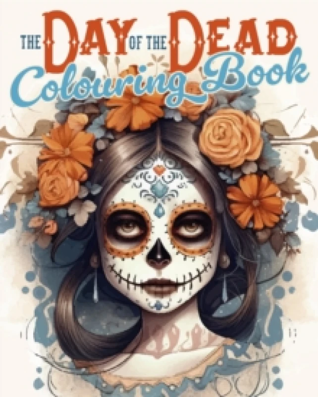 Image of The Day of the Dead Colouring Book Paperback / softback
