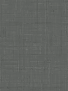Image of Arthouse Weave Texture Dark Grey Wallpaper