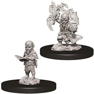 Image of Pathfinder Deep Cuts Unpainted Miniatures - Male Gnome Sorcerer