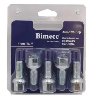 Image of BIMECC Wheel Bolt VW,SKODA,SEAT YVWLS17D27F WHT002437,WHT002437,WHT002437