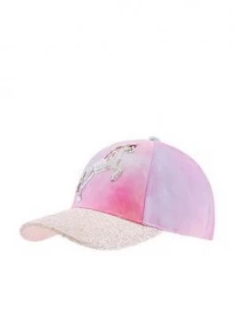 Monsoon Girls Ellie Unicorn Cap - Pink