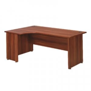 image of Avior 1800mm Left Hand Radial Desk Cherry KF838259