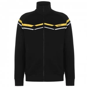 Image of Hugo Boss Duxi Zip Through Sweatshirt Black Size L Men