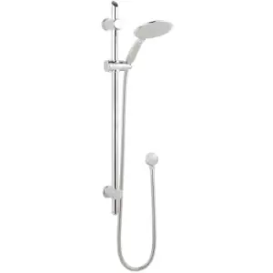 image of Slide Rail Kit with Single Function Shower Handset - JTY004 - Silver - Nuie