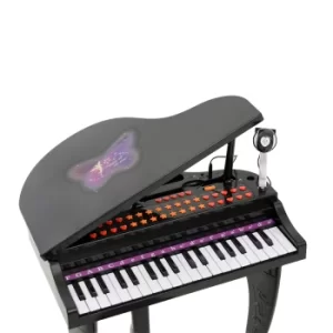 Image of HOMCOM Mini Electronic Piano W/Stool-Black