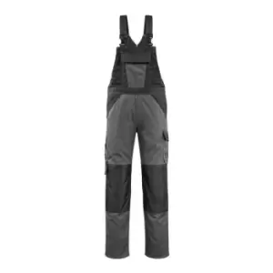 image of Leeton Bib & Brace Dark Anthracite/Black 82C46 (L32W30.5)