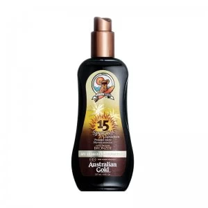 image of Australian Gold Spray Gel with Bronzer SPF15 237ml