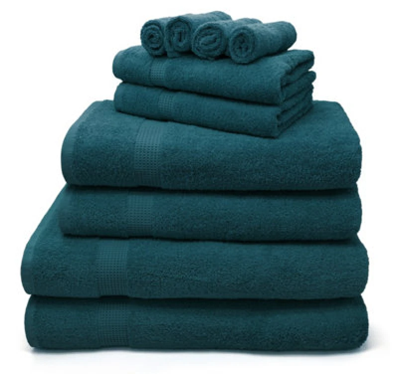 Image of Velosso Luxury 100% Egyptian Cotton Towels 550Gsm Soft & Absorbent Cotton Towels Indigo - Hand Towel