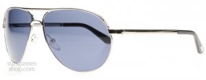 Tom Ford Marko Sunglasses Silver 18V 58mm