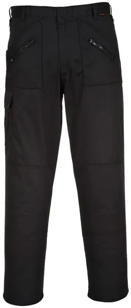 Image of Portwest Action Trousers S887BKS34 Colour: Black