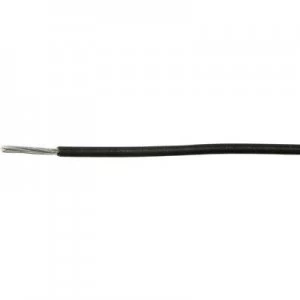 Image of Strand 1 x 0.09mm Black MediKabel 122287