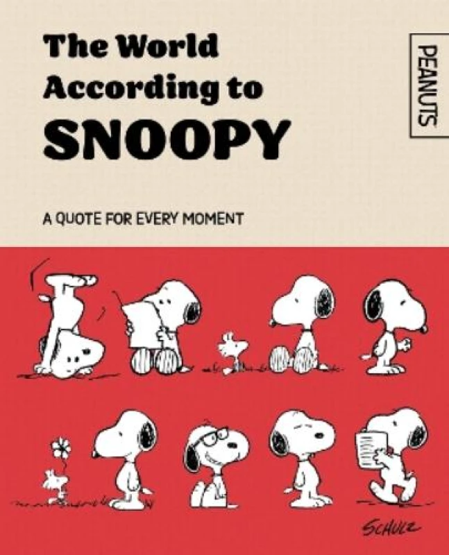 Image of The World According to Snoopy. Hardback. By Charles M Schulz Books