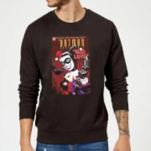 Image of DC Comics Batman Harley Mad Love Sweatshirt - Black