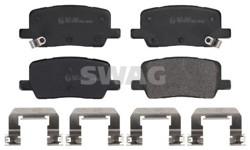 Image of Brake pad set SWAG 33 10 9159
