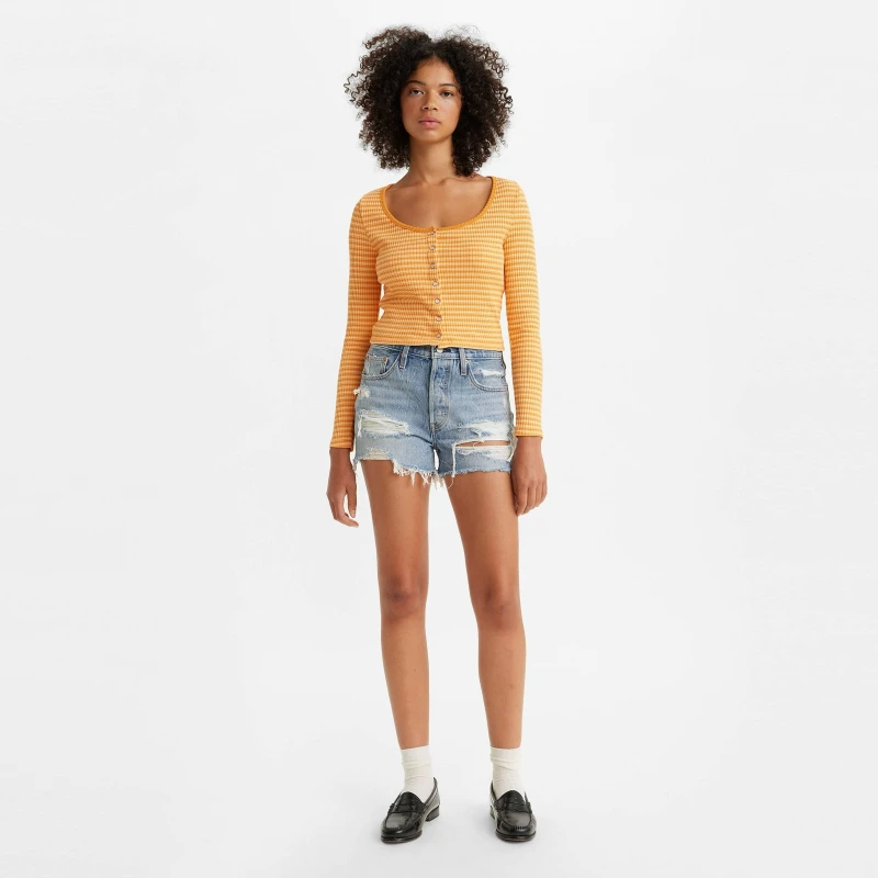 Image of Levis Levis 501 OG Shorts - Blue Blue XS