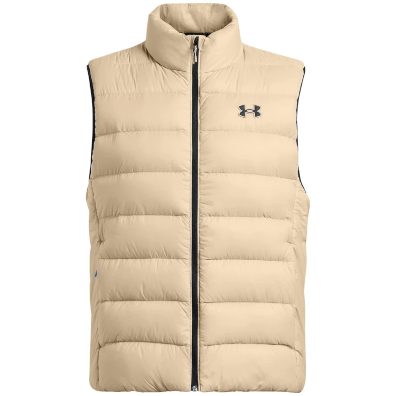 Image of Under Armour Mens Legend Down Water-Repellent Heavyweight Gilet Brown male S
