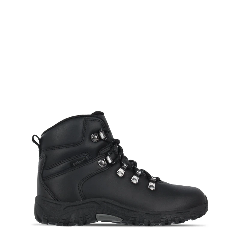 Image of Gelert Leather Boot Walking Boots Childrens Black male C10 (28)