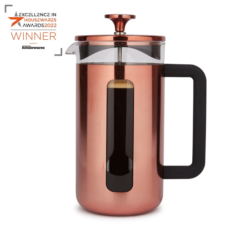 Image of La Cafetiere Pisa 8 Cup Cafetiere Copper LCPISA8CPCOP