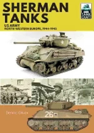 Image of sherman tanks us army north western europe 1944 1945