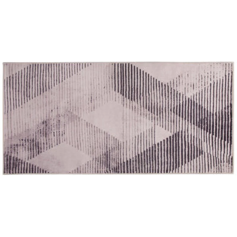 Image of Beliani Rug Kale Red 80 X 150 Cm