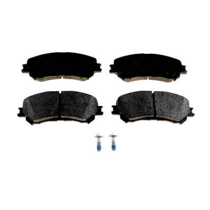 Image of ZIMMERMANN 22347.185.1 Brake pad set Front Axle, with acoustic wear warning, Photo corresponds to scope of supply, with bolts/screws Brake Pad Set,di