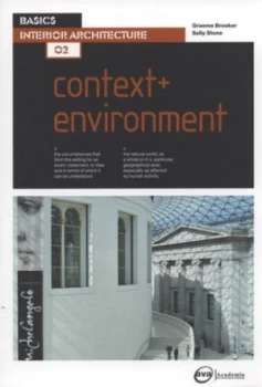 Image of Context + Environment by Graeme Brooker Book