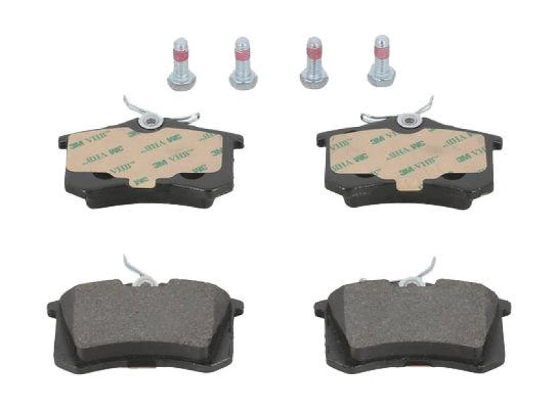 Image of JURID 571361J Brake pad set not prepared for wear warning indicator, with accessories Brake Pad Set,disc brake (402)