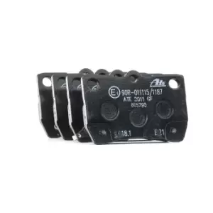 Image of ATE Brake pad set 13.0460-5790.2 Brake pads,Brake pad set, disc brake LEXUS,IS II (GSE2_, ALE2_, USE2_),GS (GRS19_, UZS19_, GWS19_),IS C (GSE2_)
