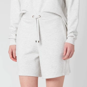 Image of Ted Baker Womens Kalel Jersey Shorts With Satin Trim - Ivory - UK 12