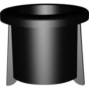 Image of LED socket Plastic Suitable for LED 5mm Snap in fixing Signal C