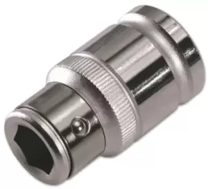 Image of Laser Tools 1509 Star Bit Holder - 10mm x 1/2"D Chrome Vanadium