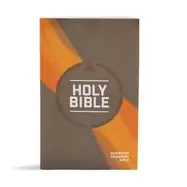 Image of csb economy outreach bible two column Black letter edition