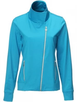 image of Swing Out Sister Dionne Full Zip Cardigan Blue