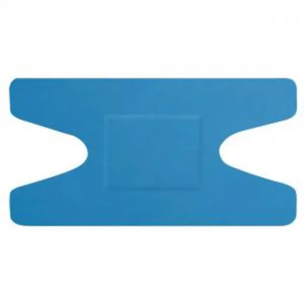 image of Hygio Detectable Knuckle Plasters 50 Blue Box of 50 CM0502 BESWCM0502