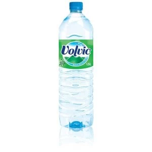 image of Volvic Natural Still Mineral Water 1.5 Litre Plastic Bottle Pack of 12