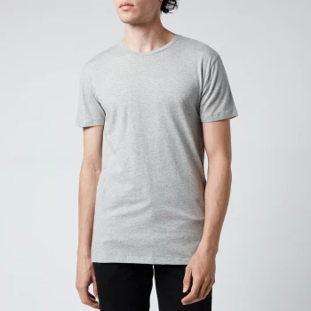 Image of Polo Ralph Lauren Mens Cotton 3 Pack Crewneck T-Shirts - White/Black/Andover Heather - S