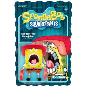 image of Super7 Spongebob Squarepants ReAction Figure - Kah-Rah-Tay SpongeBob