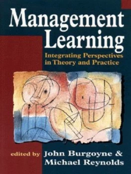 Image of Management Learning by John G Burgoyne Hardback