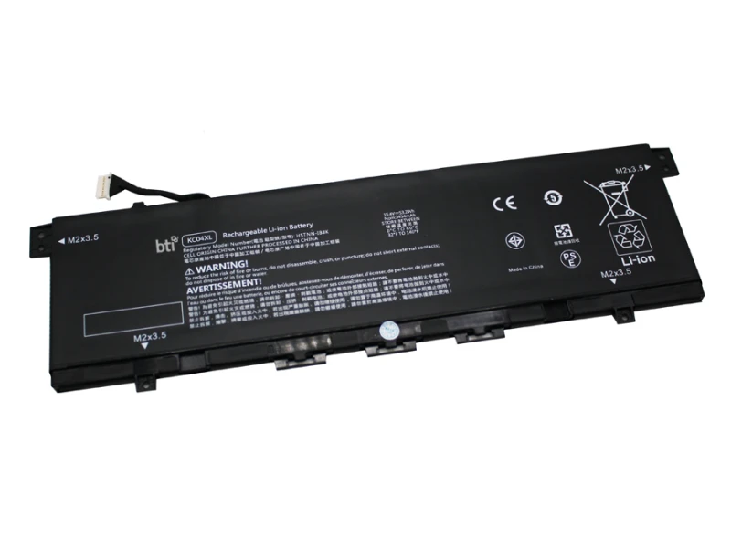 Image of BTI 53Wh 4 cell HSTNN-IB8K compatible battery for HP - COMPAQ ENVY X36