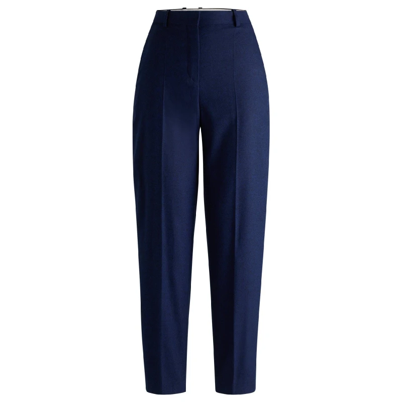 Image of Boss Womens Tabitha Long Trousers Open Blue female 4 (XXS)