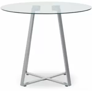 Image of Metropolitan Glass Dining Table - Premier Housewares