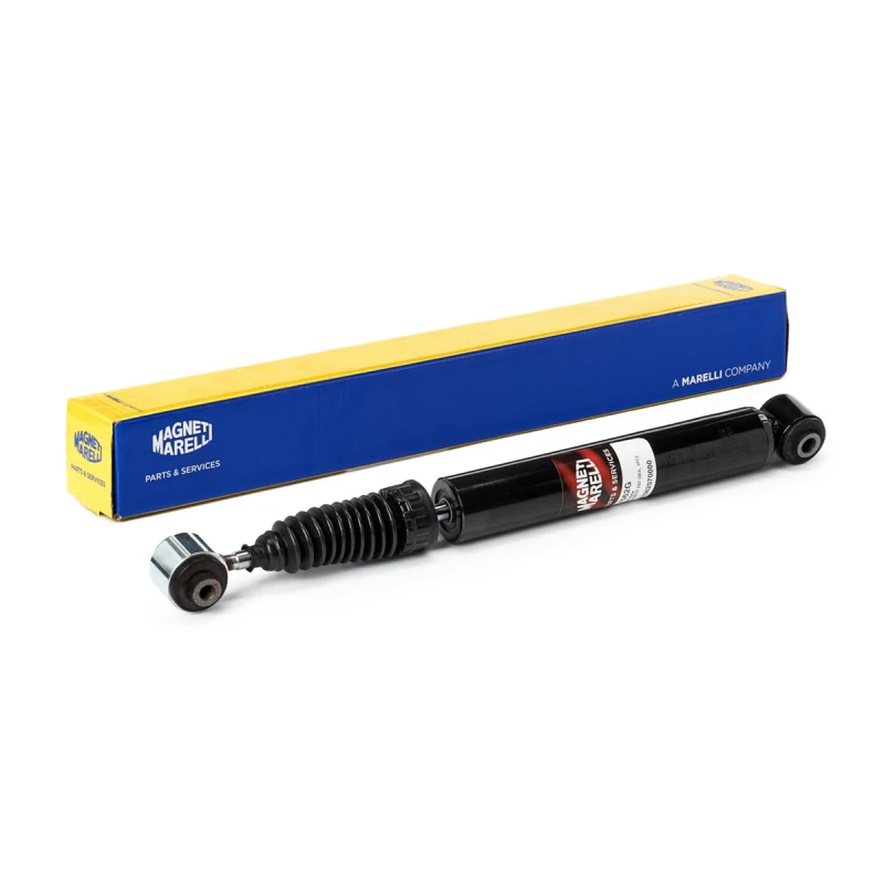 Image of MAGNETI MARELLI 357062070000 Shock absorber Rear Axle, Gas Pressure, Twin-Tube, Telescopic Shock Absorber, Bottom eye Shock Absorber (854)